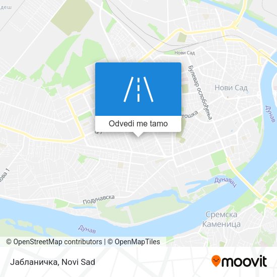 Јабланичка mapa