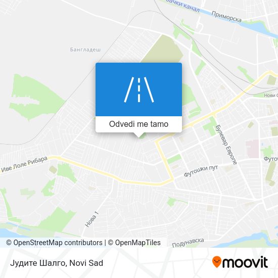 Јудите Шалго mapa