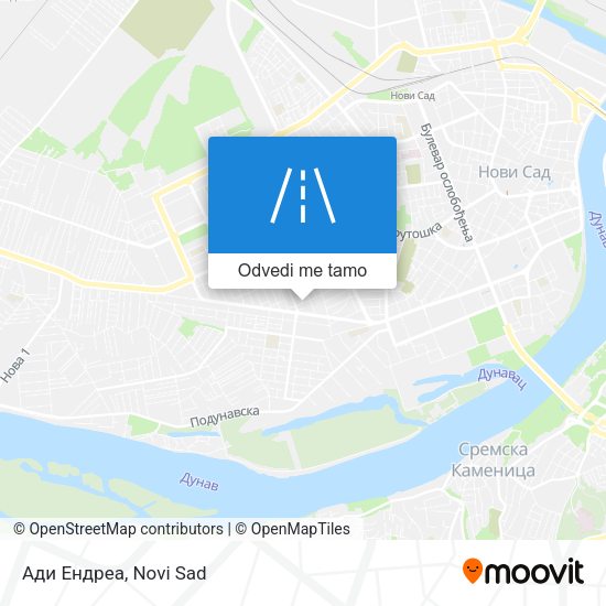 Ади Ендреа mapa