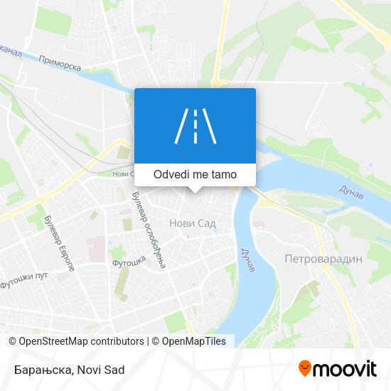 Барањска mapa