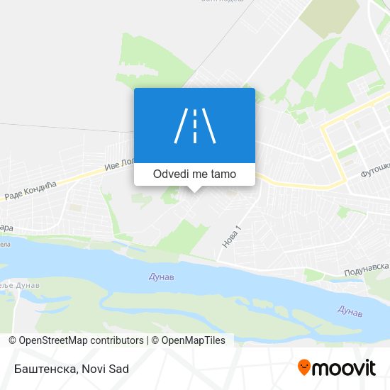 Баштенска mapa