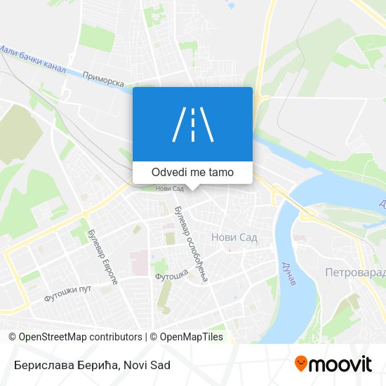 Берислава Берића mapa