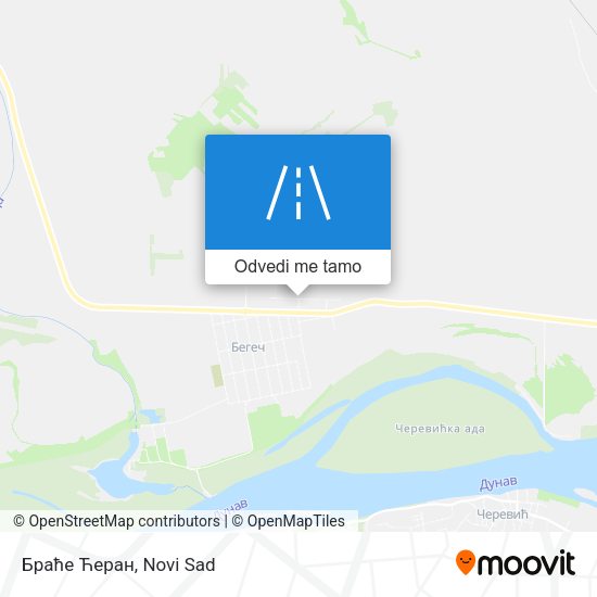 Браће Ћеран mapa