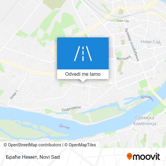 Браће Немет mapa