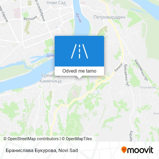 Бранислава Букурова mapa