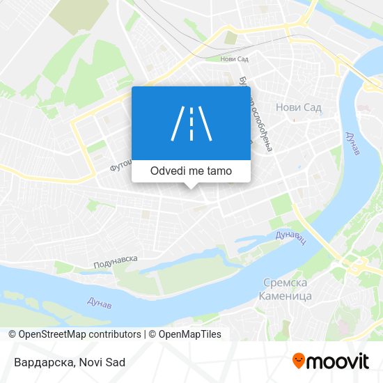 Вардарска mapa