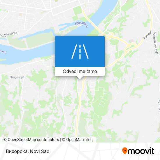 Вихорска mapa