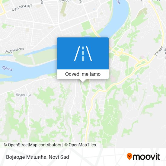 Војводе Мишића mapa