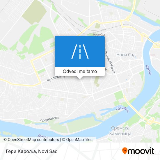 Гери Кароља mapa