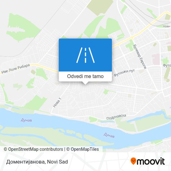 Доментијанова mapa