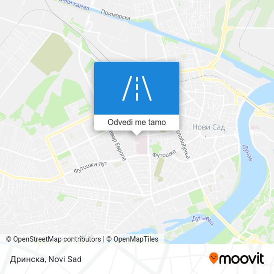 Дринска mapa