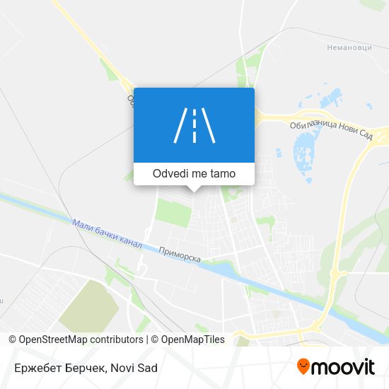 Ержебет Берчек mapa
