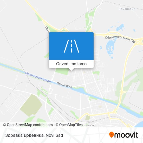 Здравка Ердевика mapa