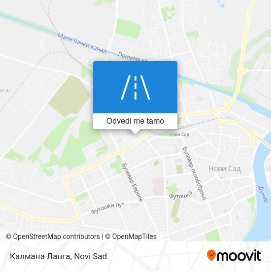 Калмана Ланга mapa