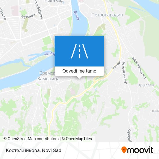 Костељникова mapa