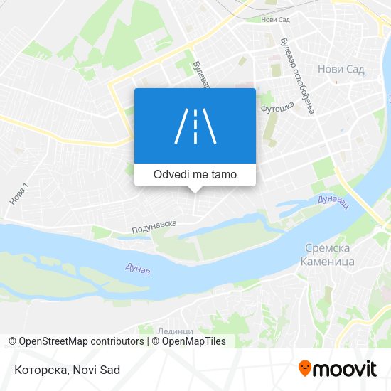 Которска mapa