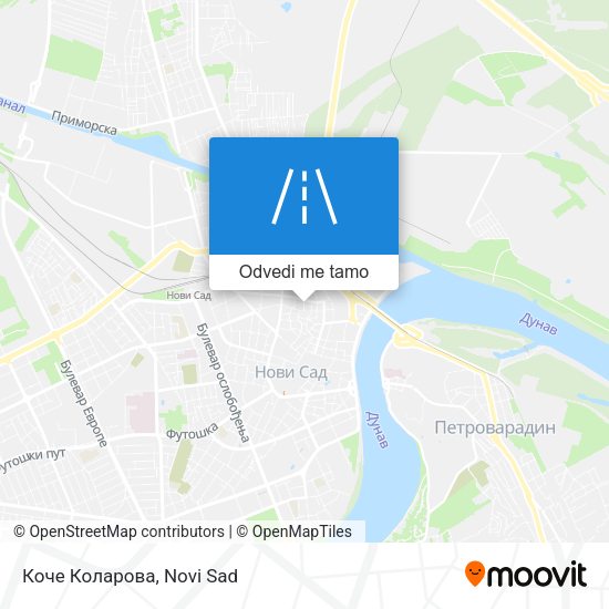 Коче Коларова mapa
