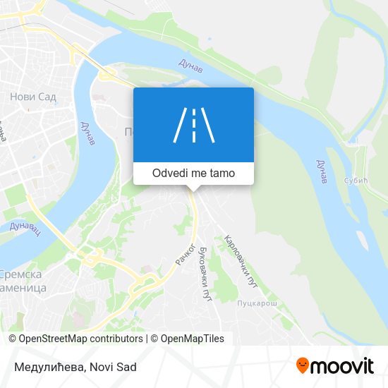 Медулићева mapa