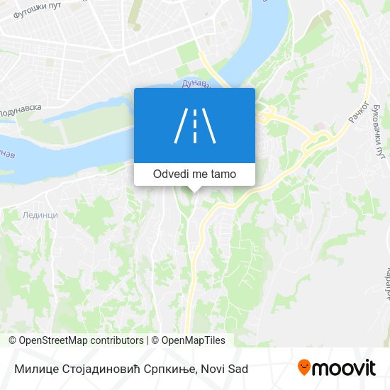 Милице Стојадиновић Српкиње mapa