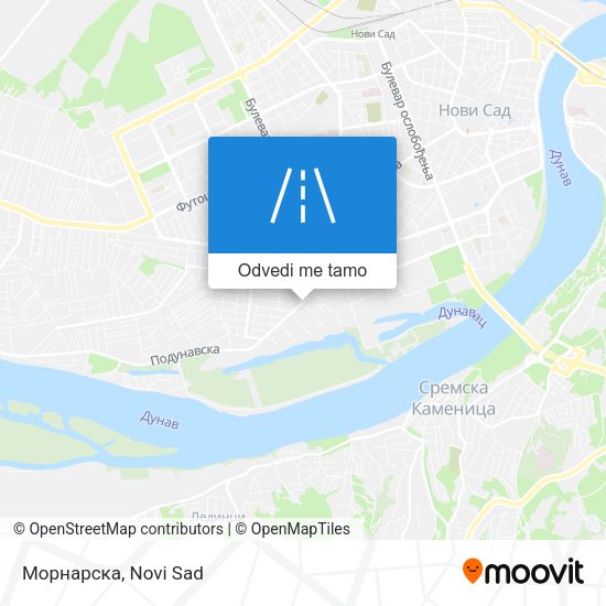 Морнарска mapa