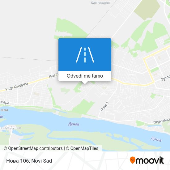 Нова 106 mapa