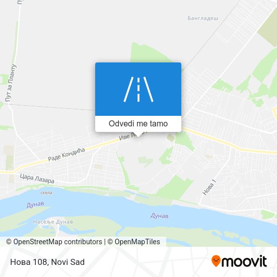 Нова 108 mapa