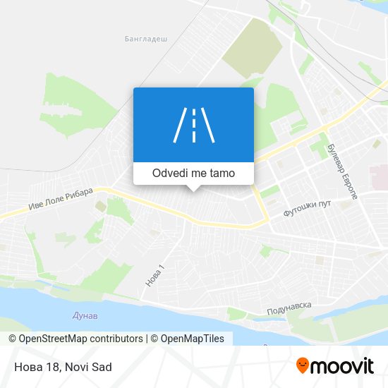 Нова 18 mapa