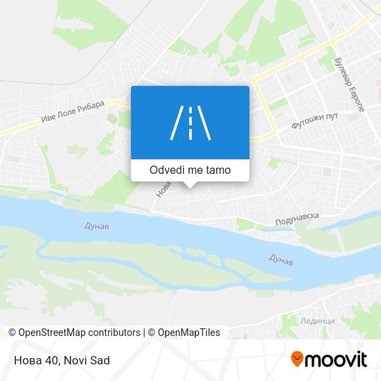 Нова 40 mapa