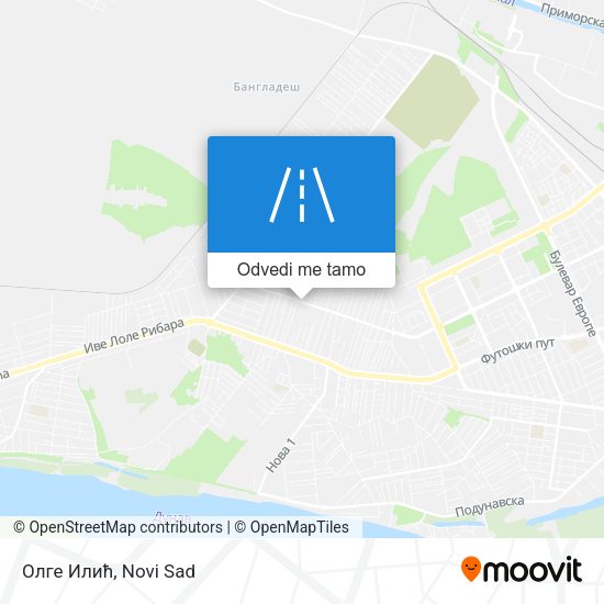 Олге Илић mapa