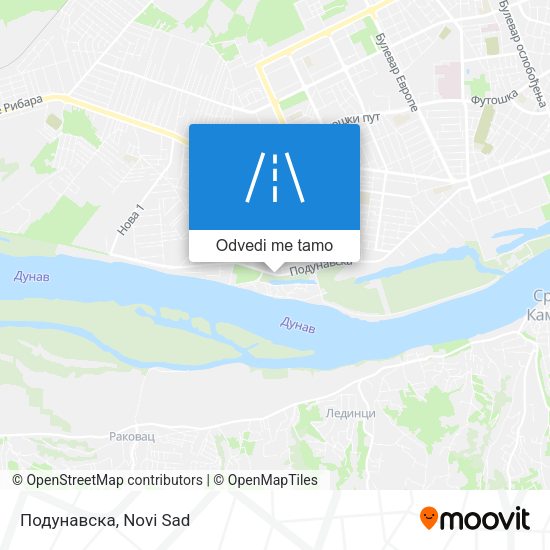 Подунавска mapa