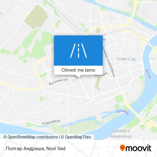 Полгар Андраша mapa