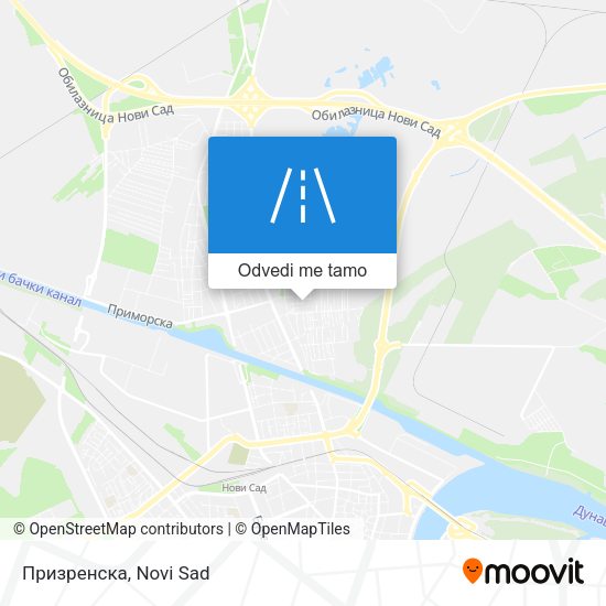 Призренска mapa