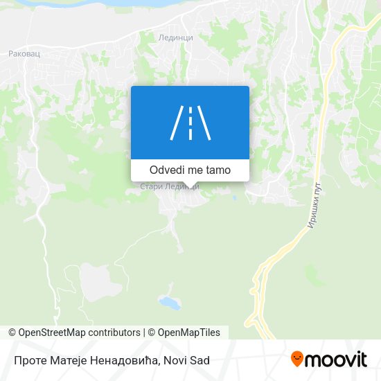 Проте Матеје Ненадовића mapa