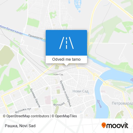 Рашка mapa