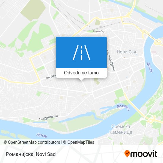 Романијска mapa