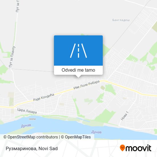 Рузмаринова mapa