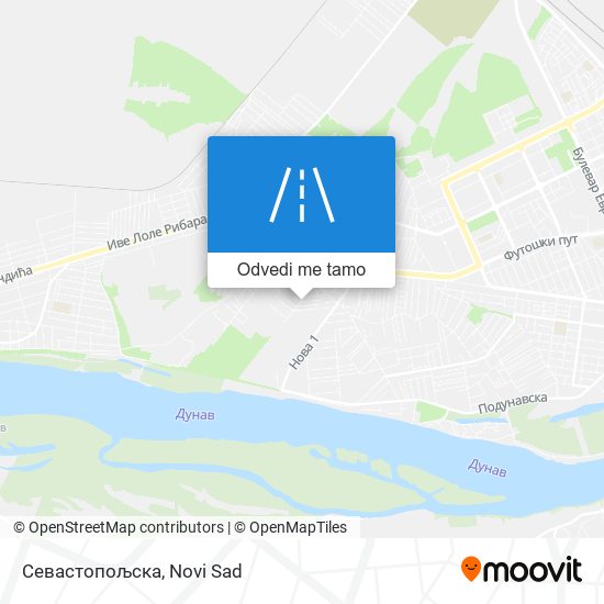 Севастопољска mapa