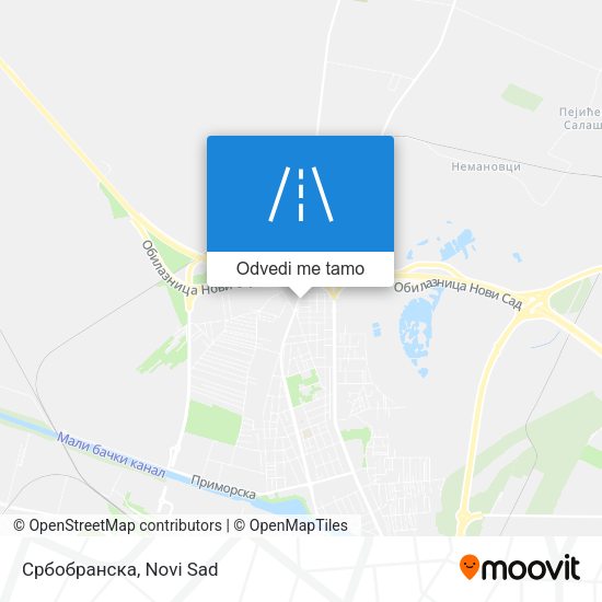 Србобранска mapa