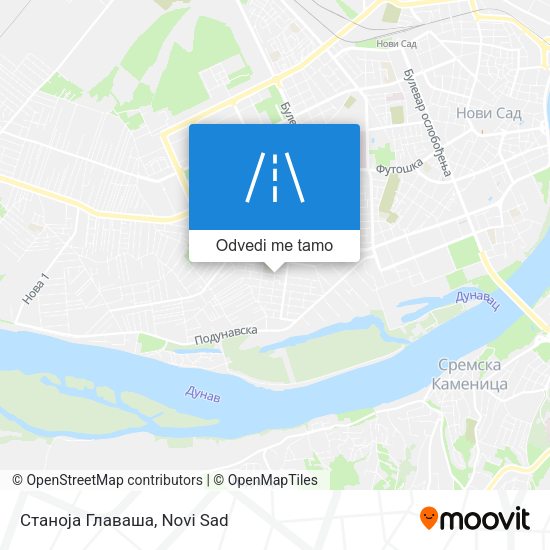 Станоја Главаша mapa