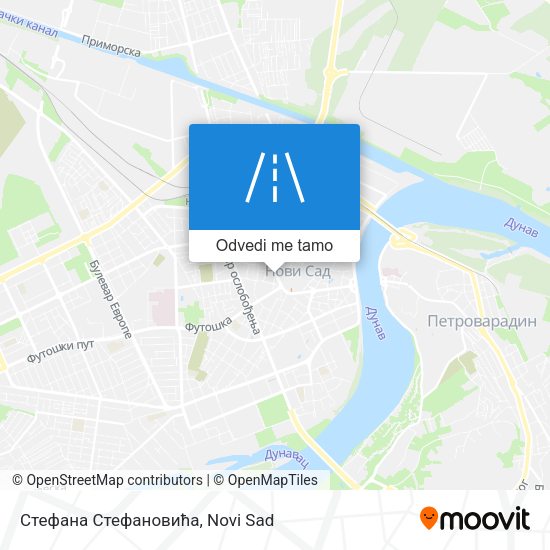 Стефана Стефановића mapa