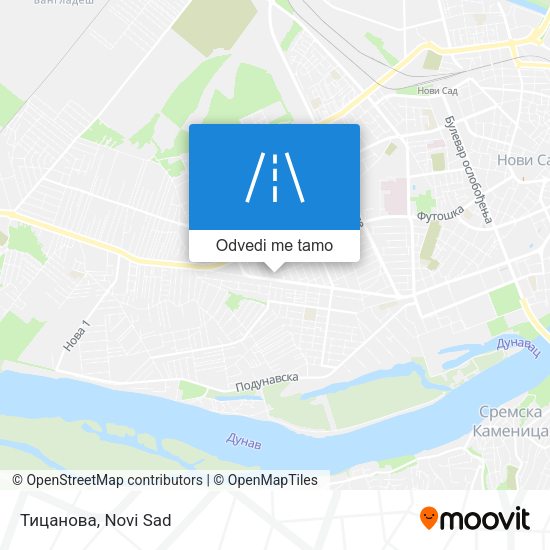 Тицанова mapa