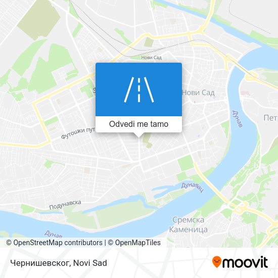 Чернишевског mapa