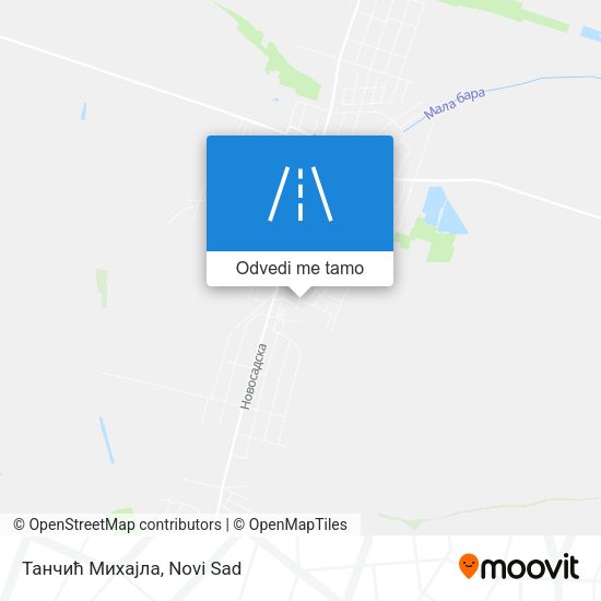 Танчић Михајла mapa