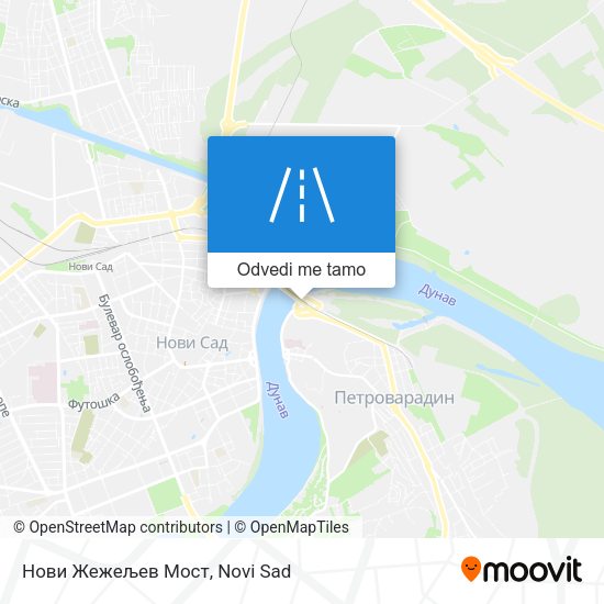 Нови Жежељев Мост mapa