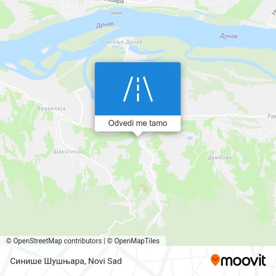 Синише Шушњара mapa