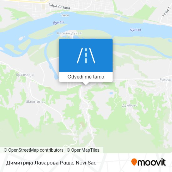 Димитрија Лазарова Раше mapa