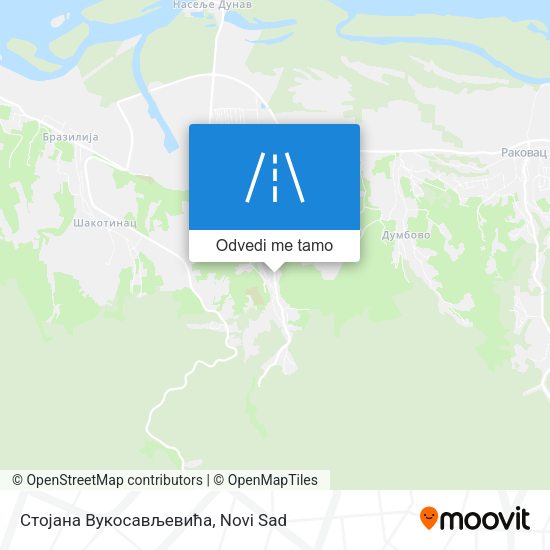 Стојана Вукосављевића mapa
