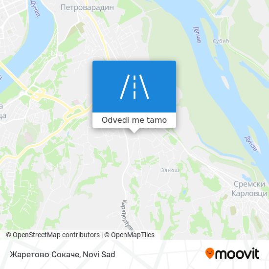 Жаретово Сокаче mapa