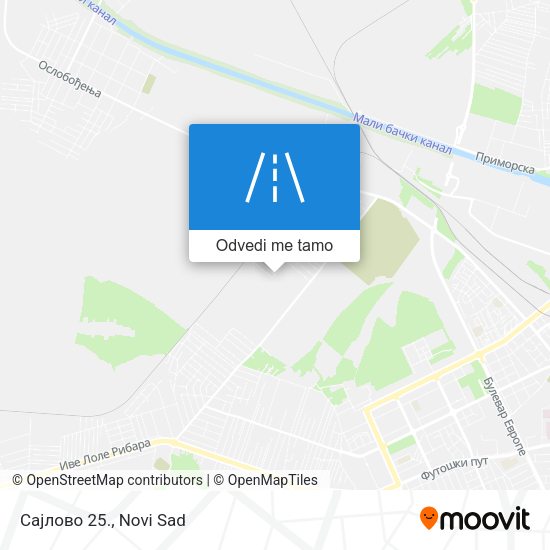 Сајлово 25. mapa