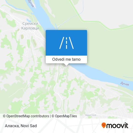 Аласка mapa